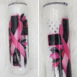 Breast Cancer Ribbon with Cross