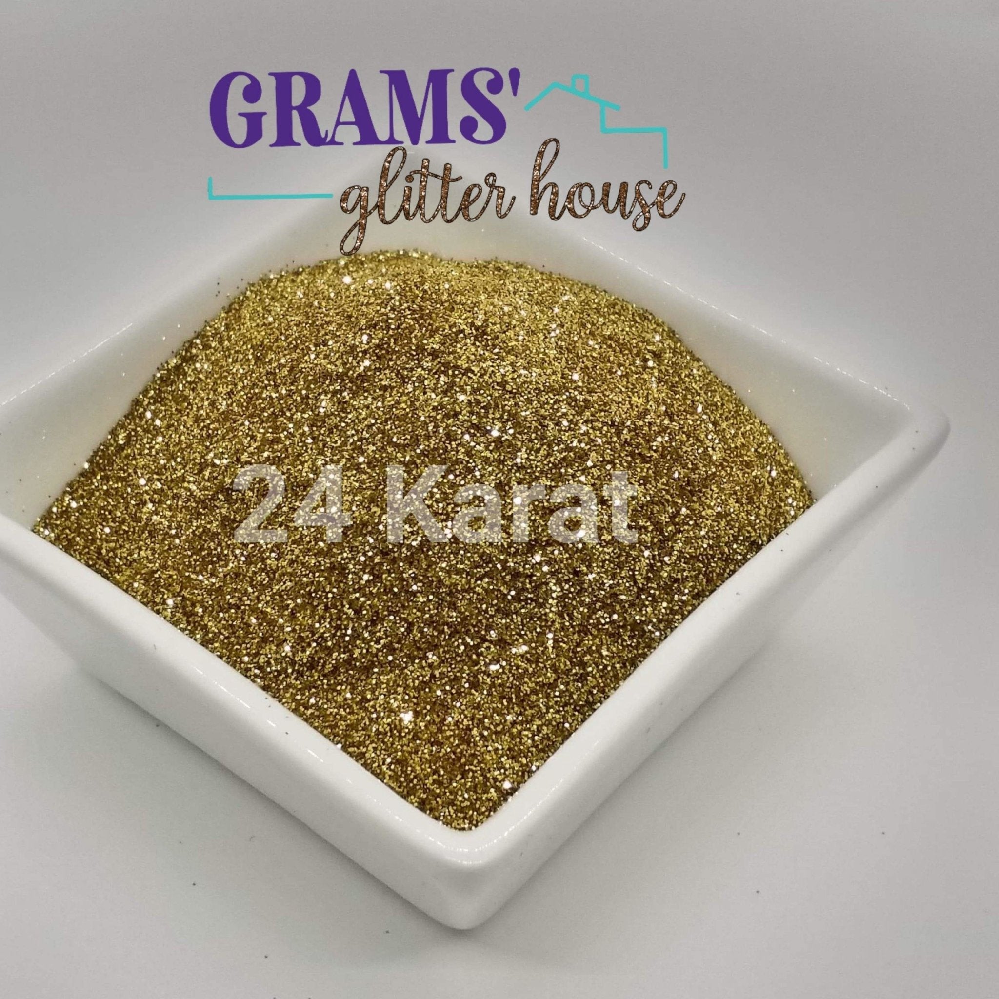 Grams' Glitter House 24 Karat Polyester Glitter