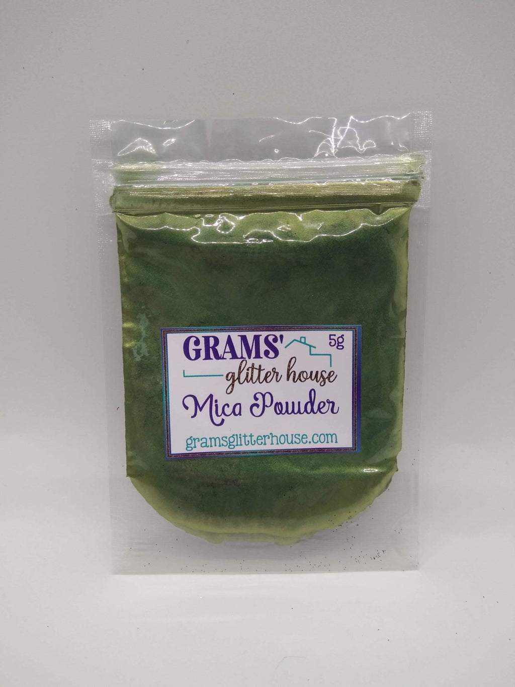 Army Green 31 Grams' Glitter House Army Green Mica Powder Mica Powder