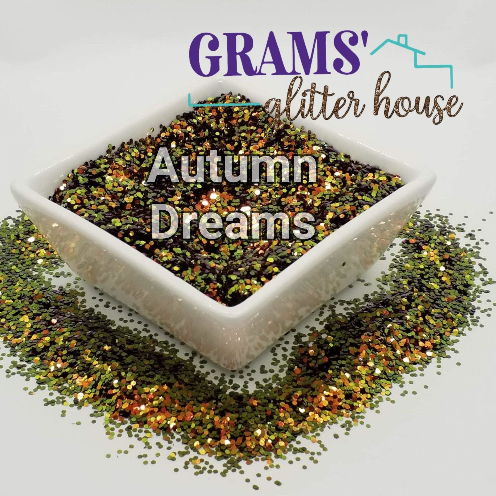 Grams' Glitter House Autumn Dreams | Chameleon | Color Shirt Polyester Glitter