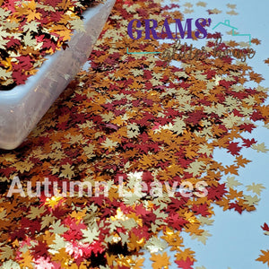 Grams' Glitter House Autumn Leaves Polyester Glitter