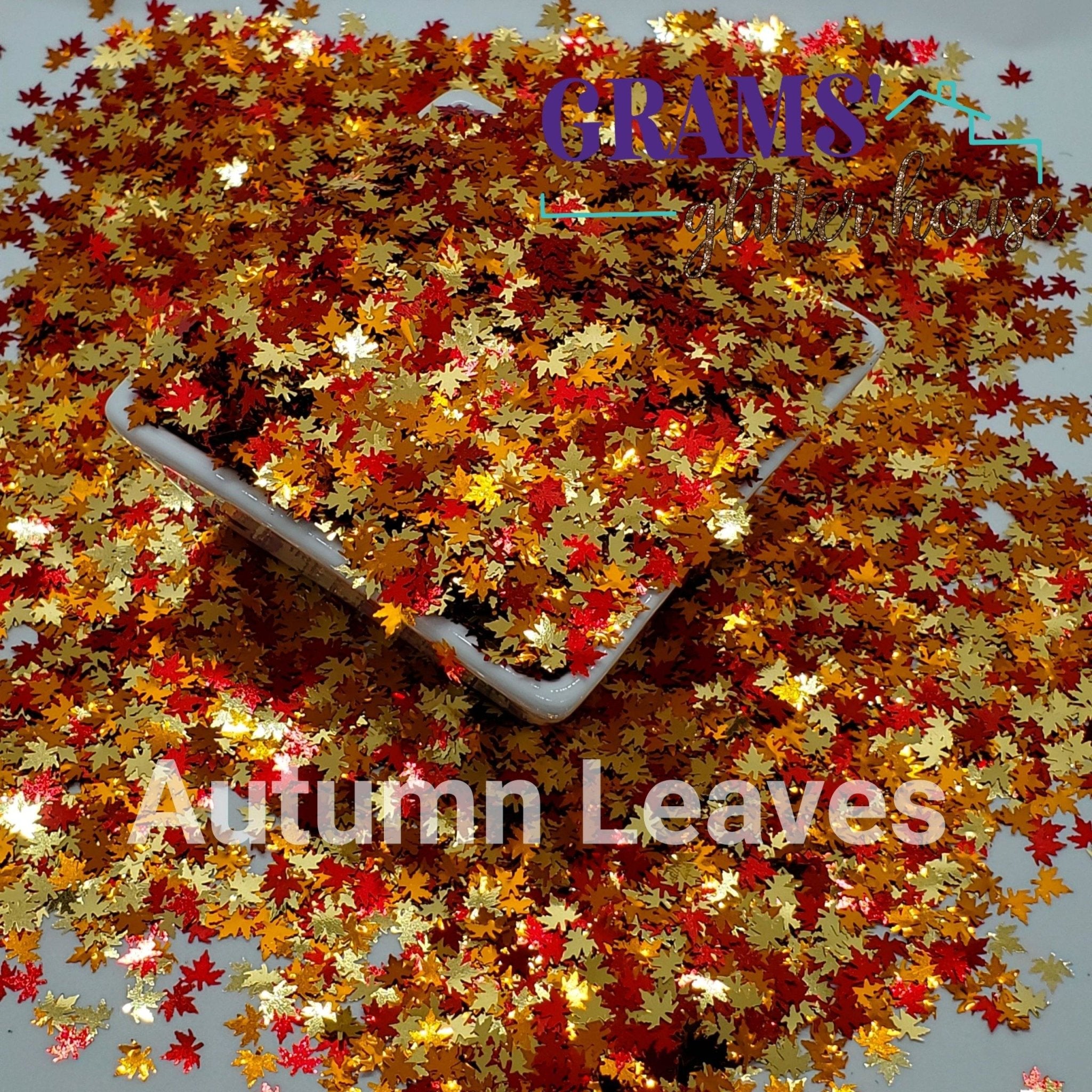 5 grams Grams' Glitter House Autumn Leaves Polyester Glitter