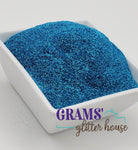 Grams' Glitter House Carolina Blue | Metallic Glitter | Fine Glitter Polyester Glitter