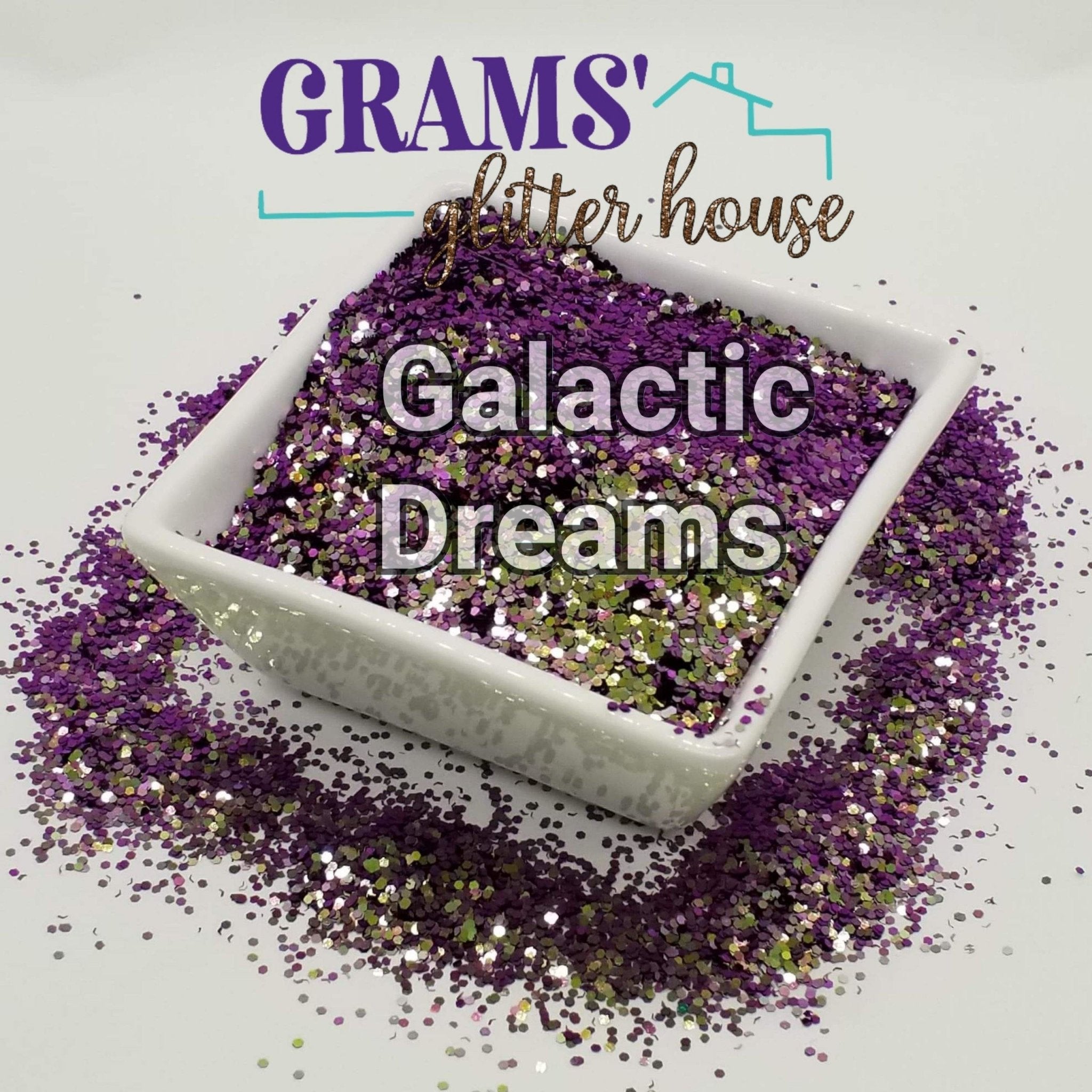 Grams' Glitter House Galactic Dreams Polyester Glitter