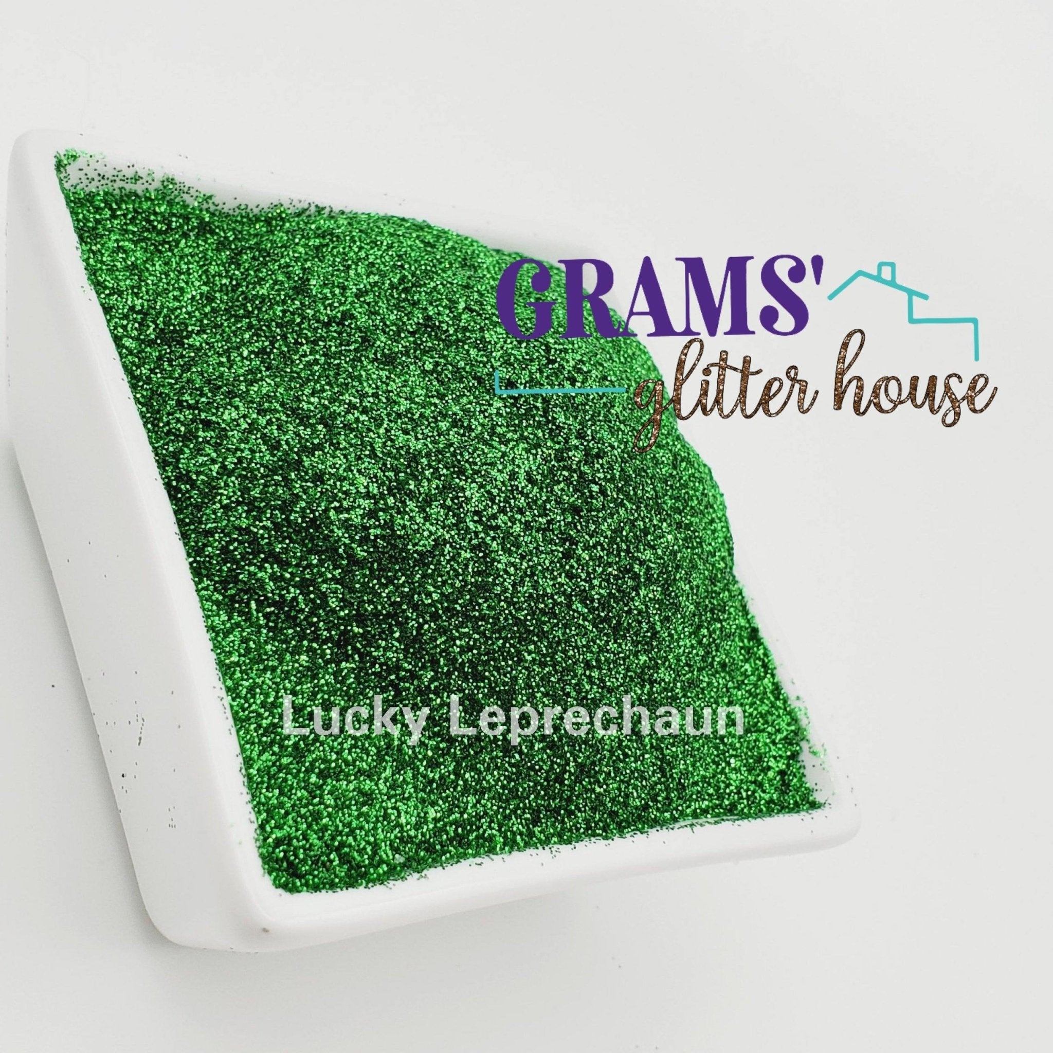 2oz Grams' Glitter House Lucky Leprechaun Polyester Glitter