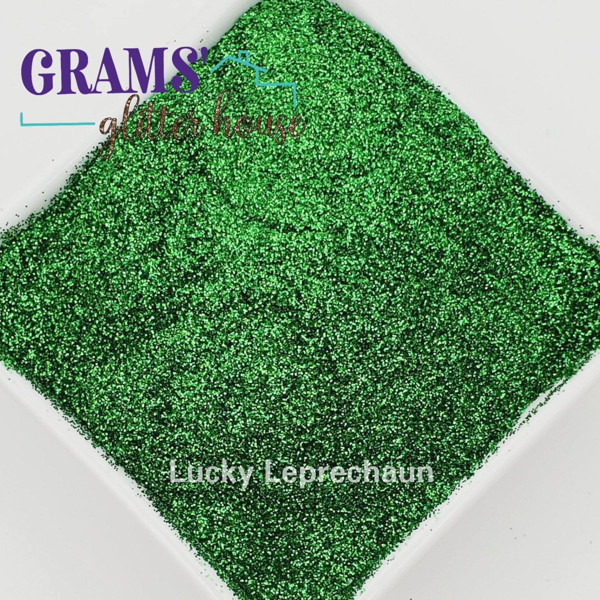 Grams' Glitter House Lucky Leprechaun Polyester Glitter