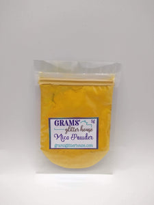 Mustard 52 Grams' Glitter House Mustard Mica Powder Pigment