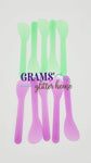 5 & 5 Grams' Glitter House Plastic Stir Sticks Supplies