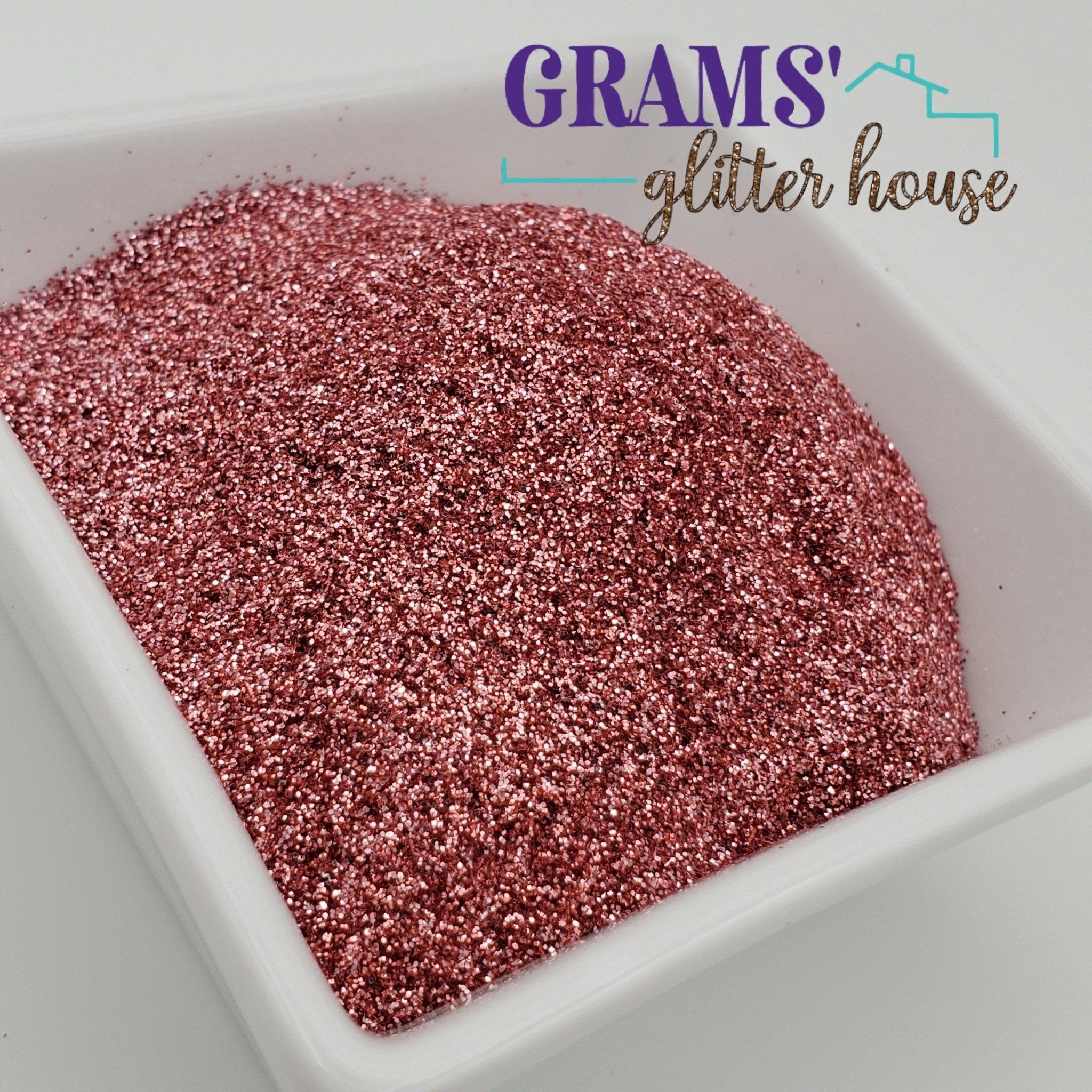2 oz Grams' Glitter House Princess Pink | Metallic Polyester Glitter