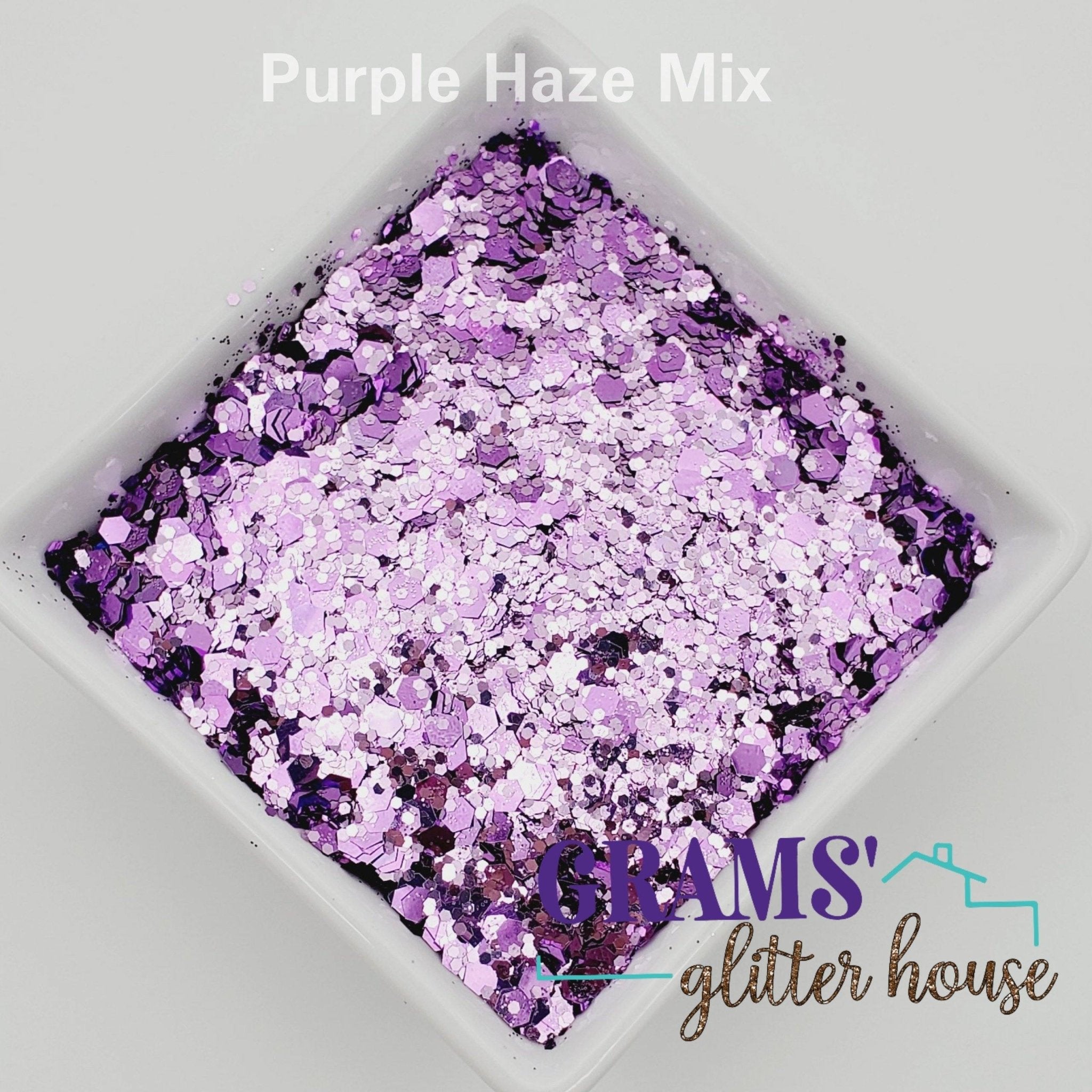 Purple Haze Mix | Metallic | Chunky Glitter - Grams' Glitter House