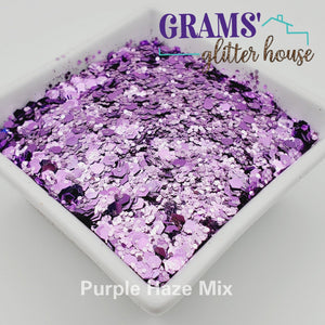 Purple Haze Mix | Metallic | Chunky Glitter - Grams' Glitter House