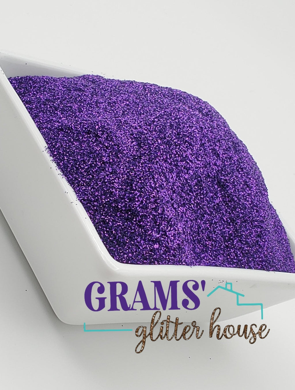 2oz Grams' Glitter House Purple Rain | Metallic | Fine Glitter Polyester Glitter
