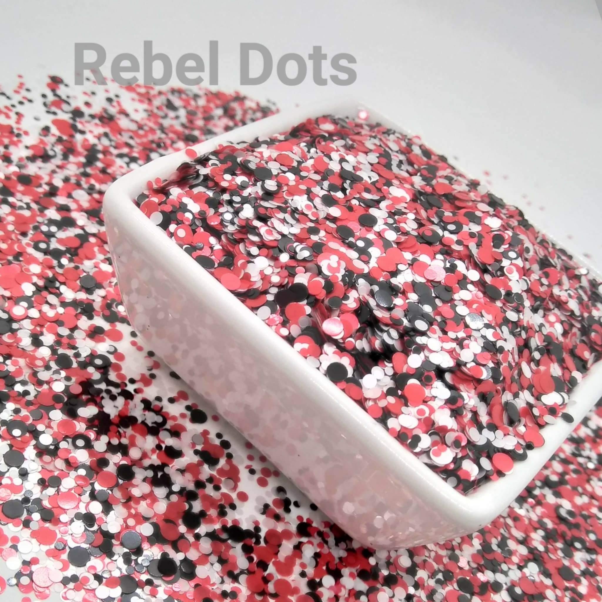 Grams' Glitter House Rebel Dots Polyester Glitter