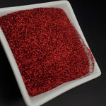 Grams' Glitter House Scarlet Red | Metallic | Fine Glitter | Custom by GGH Polyester Glitter