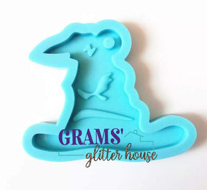 Grams' Glitter House Sorting Hat Keychain Mold Silicone Keychain mold