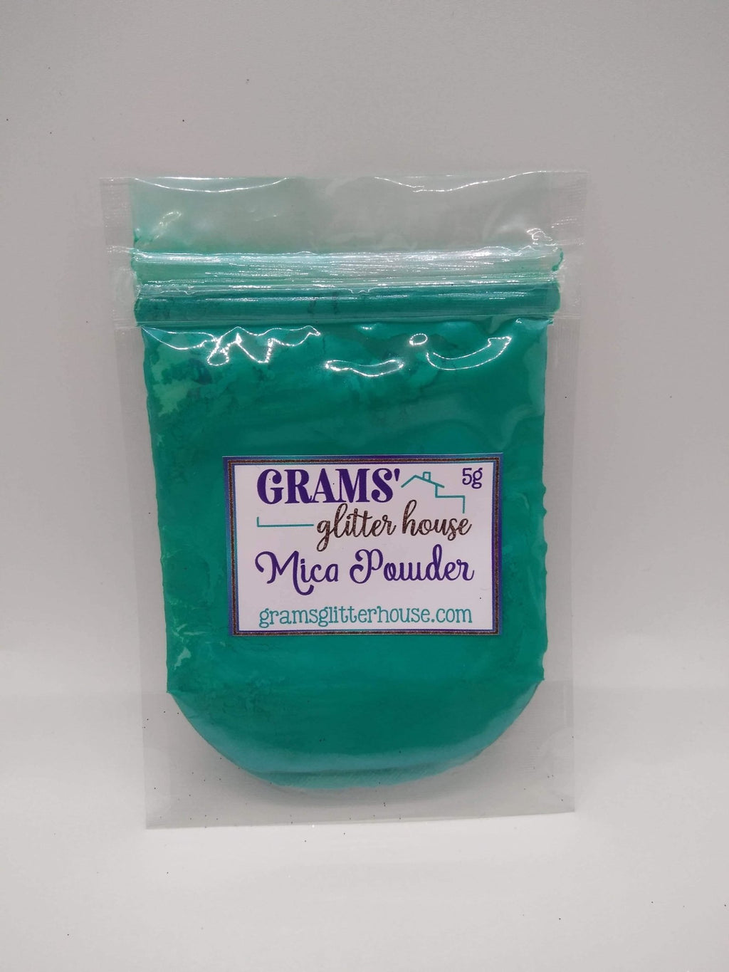 Turquoise 33 Grams' Glitter House Turquoise Mica Powder Pigment