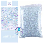 3mm Grams' Glitter House White Jelly Rhinestones - PRE-ORDER Rhinestones